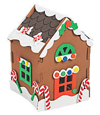 food-free gingerbread house