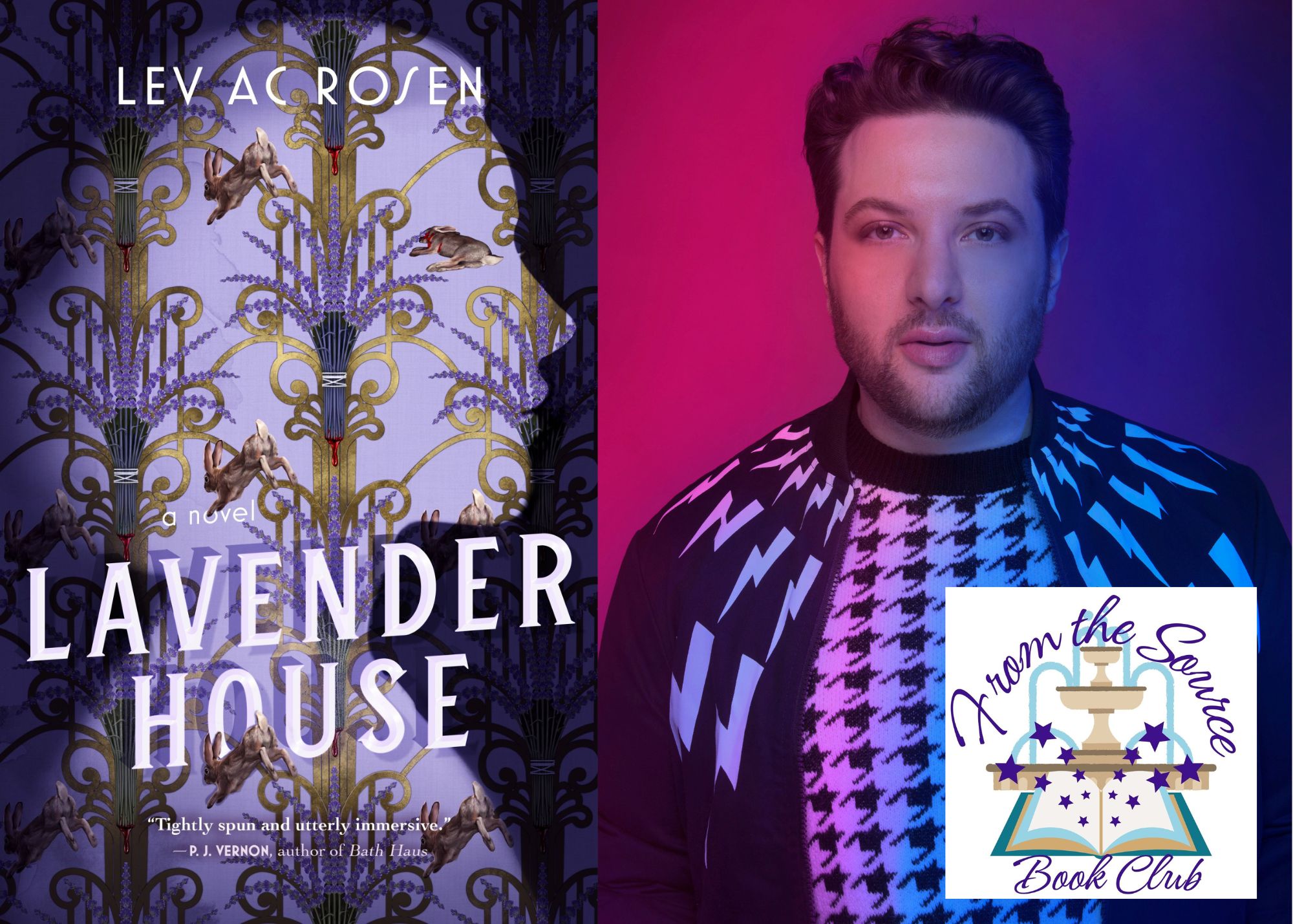 Cover of Lavender House with Lev A.C. Rosen