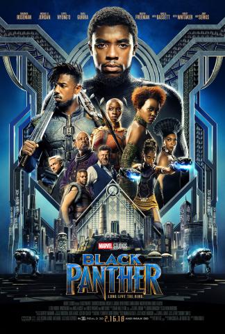 movie poster for black panther 