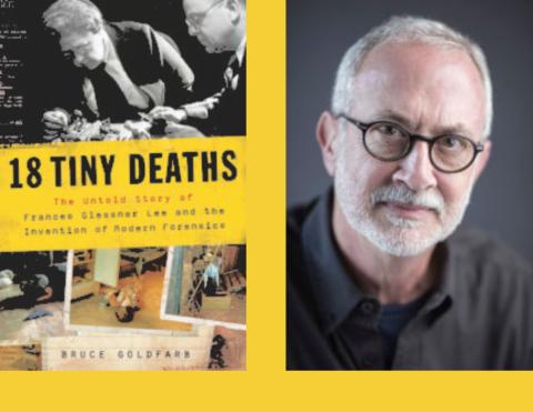 Cover of 18 Tiny Deaths and Bruce Goldfarb