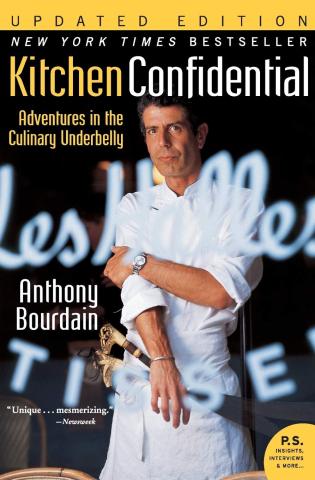 Cover of Kitchen Confidential by Anthony Bourdain