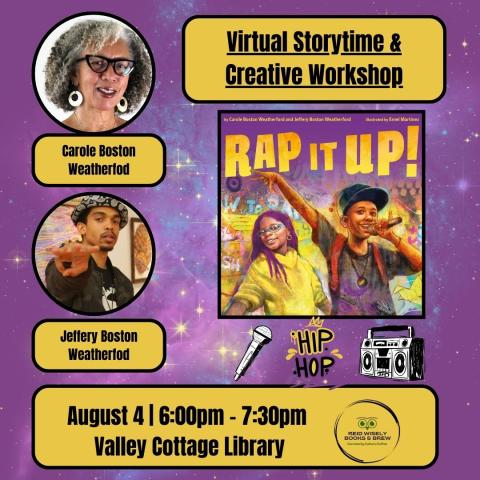 Rap It Up event flyer