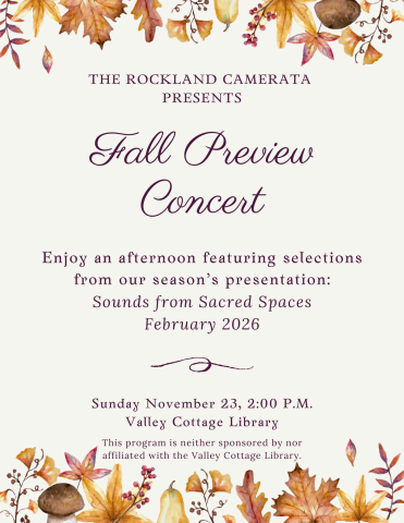 Fall Preview Concert