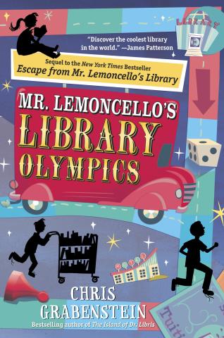 Book Cover of Mr. Lemoncello's Library Olympics