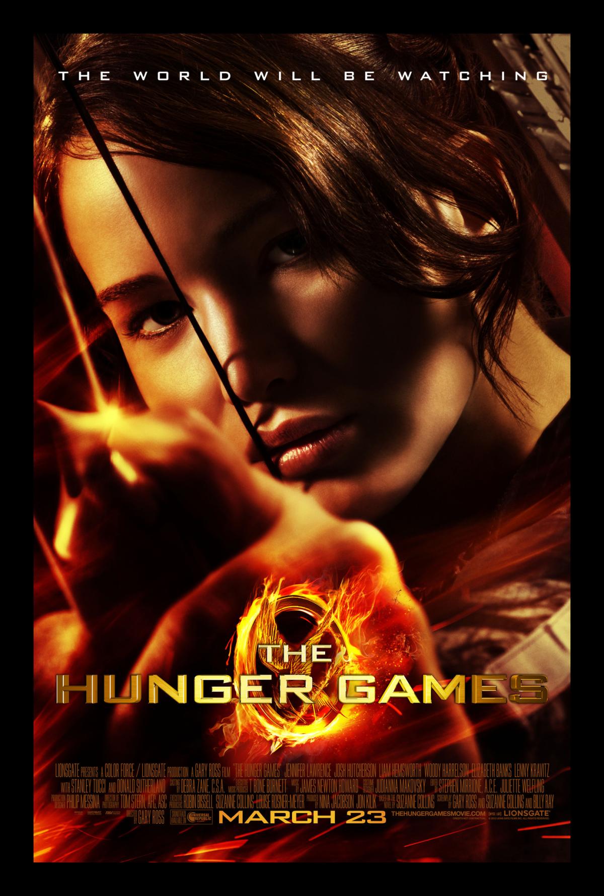 movie poster for the hunger games